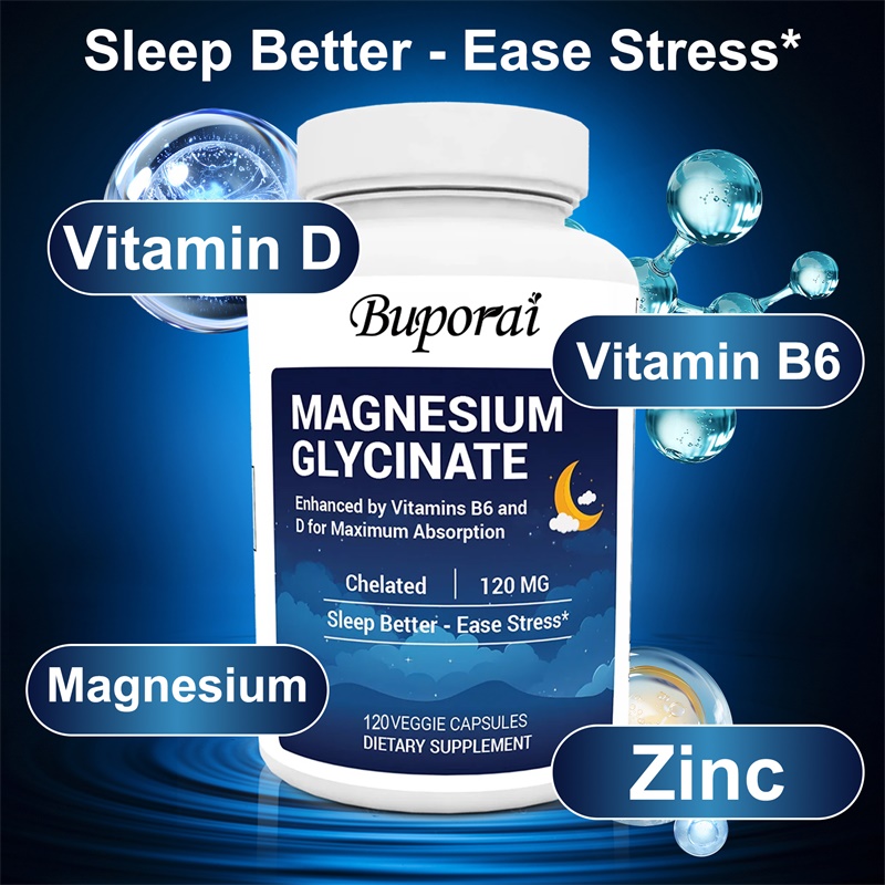 Magnesium Glycinate Capsule - المغنيسيوم جليسينات 120 ملغ كبسولة الزنك