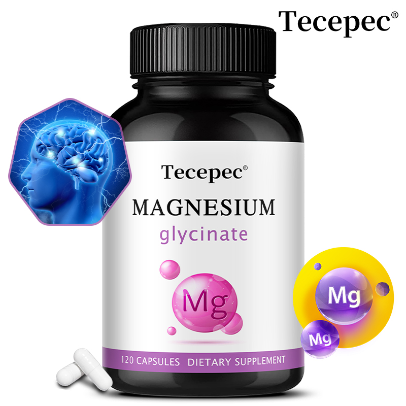 Magnesium Glycinate Capsule - المغنيسيوم الجليسينات 1000 ملغ (يساوي 200