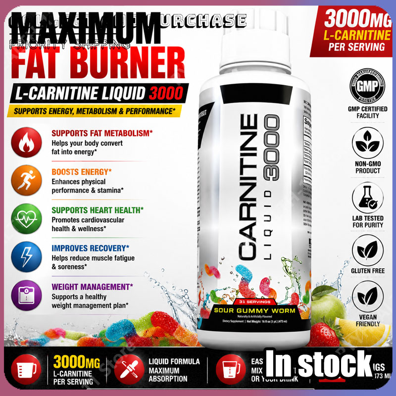 L-Carnitine Liquid - تركيبة إل-كارنيتين السائلة المركزة لتعزيز طاقة
