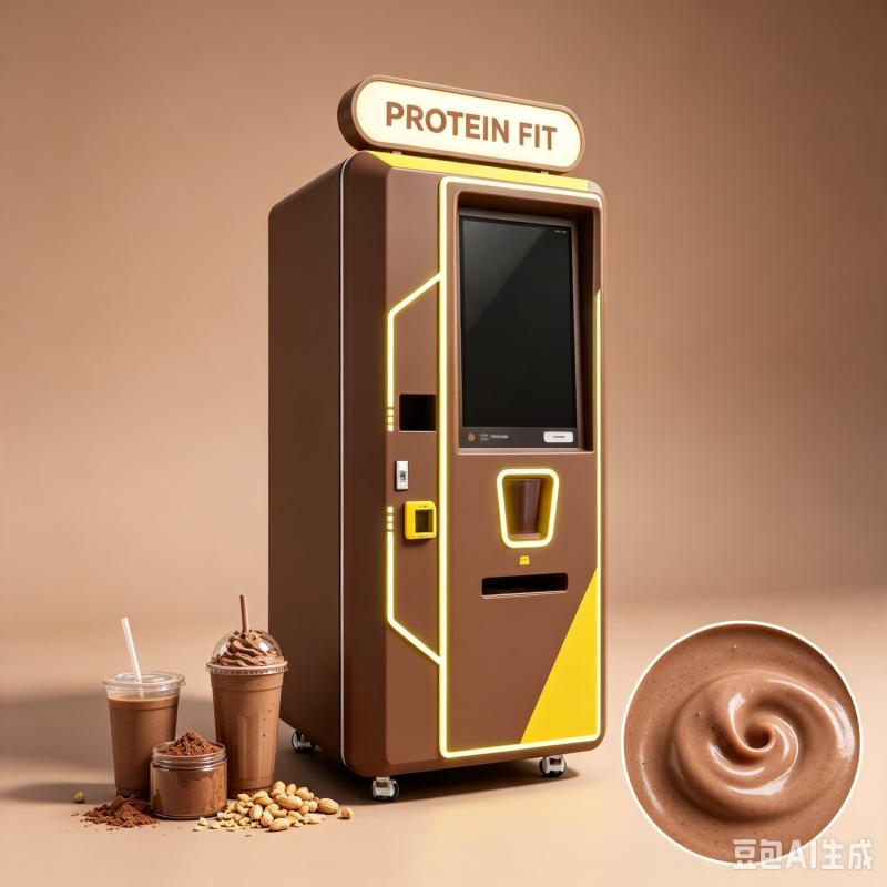 Nutrition Fitness Equipment - آلة بيع مشروبات البروتين المخصصة، خلاط