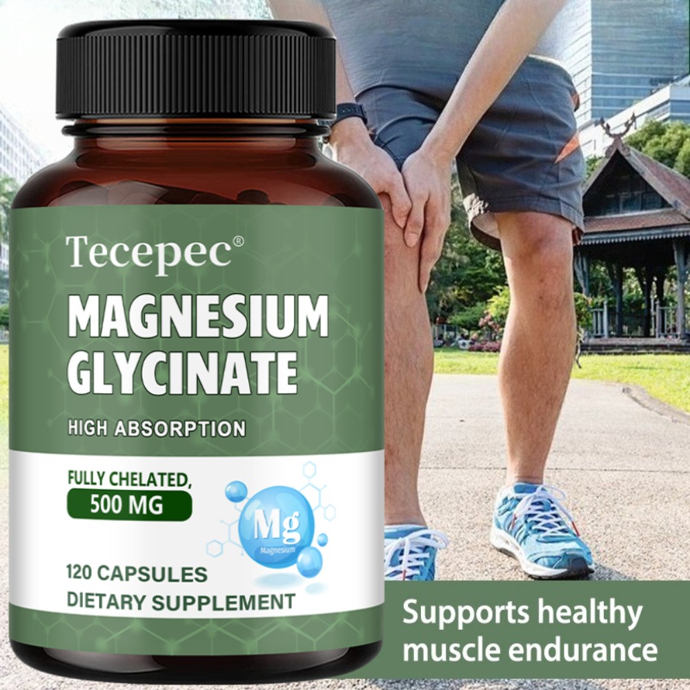 Magnesium Glycinate Capsule - مكمل غذائي من جليسينات المغنيسيوم، للمساعدة