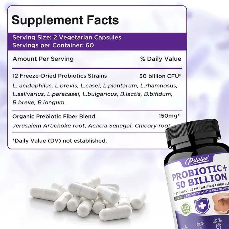 بروبيوتيك 50 مليار - بروبيوتيك - مراجعة Probiotic 60 Billion وسعره