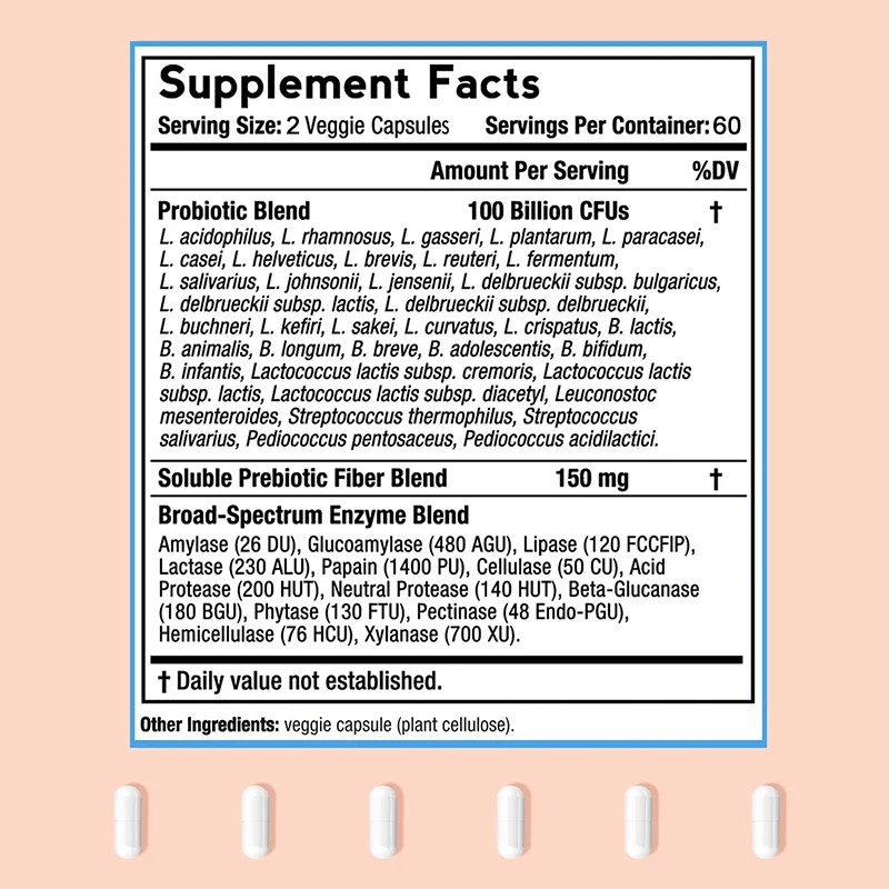 بروبيوتيك 100 مليار كولونيا -  - مراجعة Probiotic 60 Billion وسعره