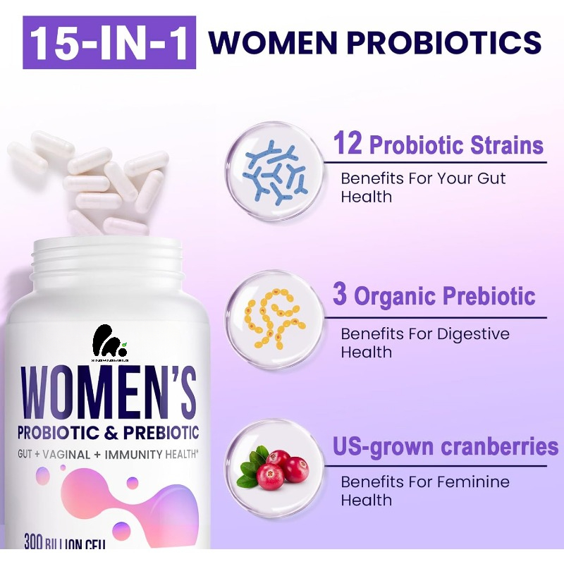 البروبيوتيك المهبلي الأنثوي -  - مراجعة Probiotic 60 Billion وسعره