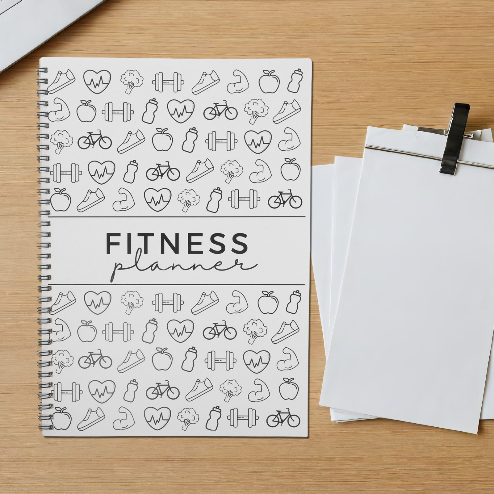 دفتر تخطيط اللياقة البدنية الف - مراجعة Nutrition And Exercise وسعره