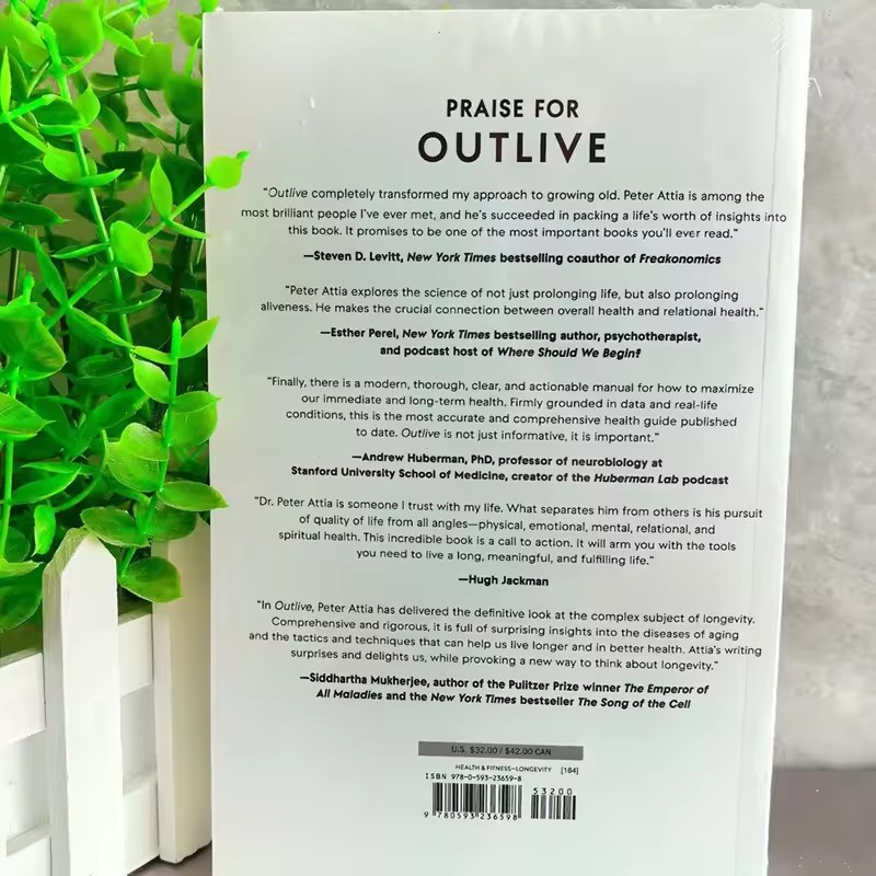 Outlive By Peter Attia استراتي - مراجعة Nutrition And Exercise وسعره