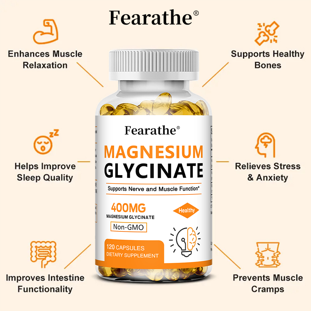 كبسولات جليسينات المغنيسيوم 40 - مراجعة Magnesium Glycinate Capsule وسعره