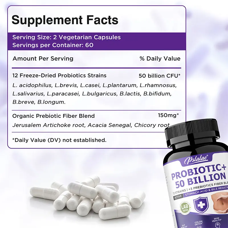 بروبيوتيك 50 مليار كولونيا - ي - مراجعة Probiotic 60 Billion وسعره