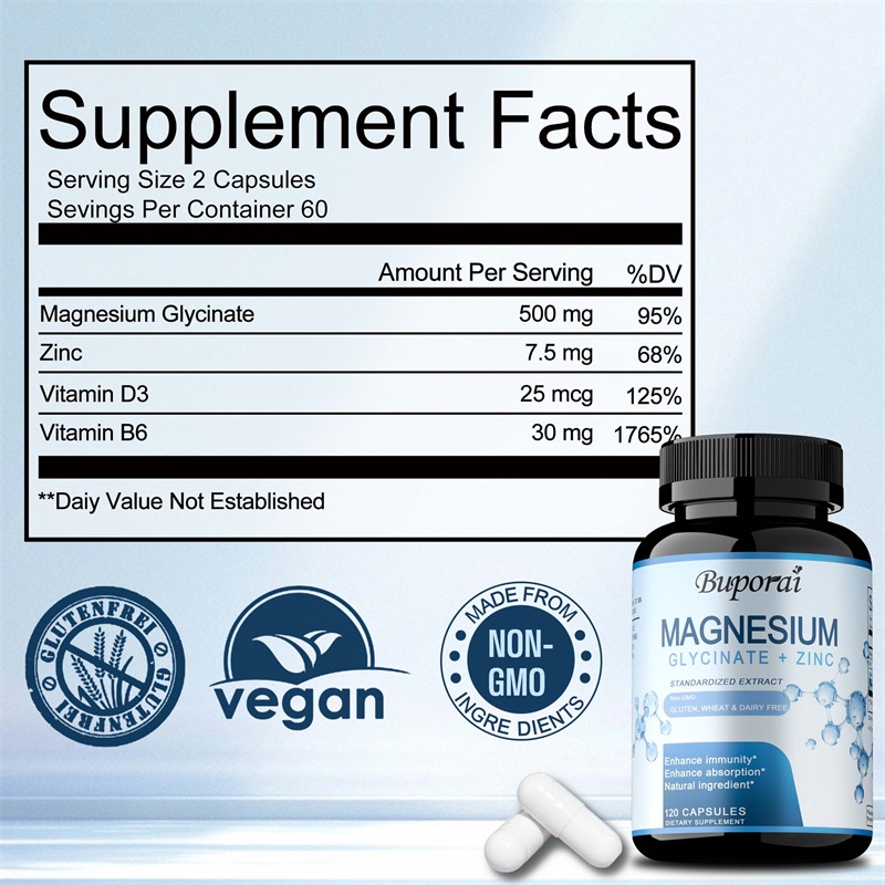 مكمل غذائي من جليسينات المغنيس - مراجعة Magnesium Glycinate Capsule وسعره