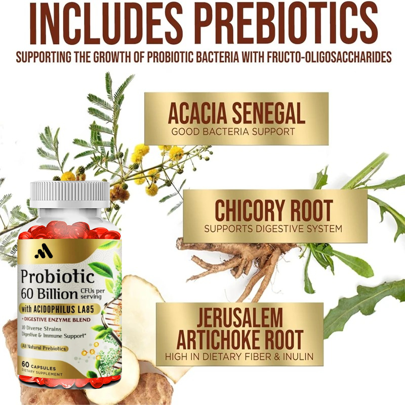 كل حصة تحتوي على 60 مليار وحدة - مراجعة Probiotic 60 Billion وسعره