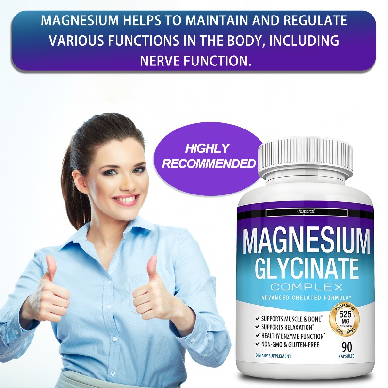 مغنيسيوم جليسينات 525 ملغ - يد - مراجعة Magnesium Glycinate Capsule وسعره