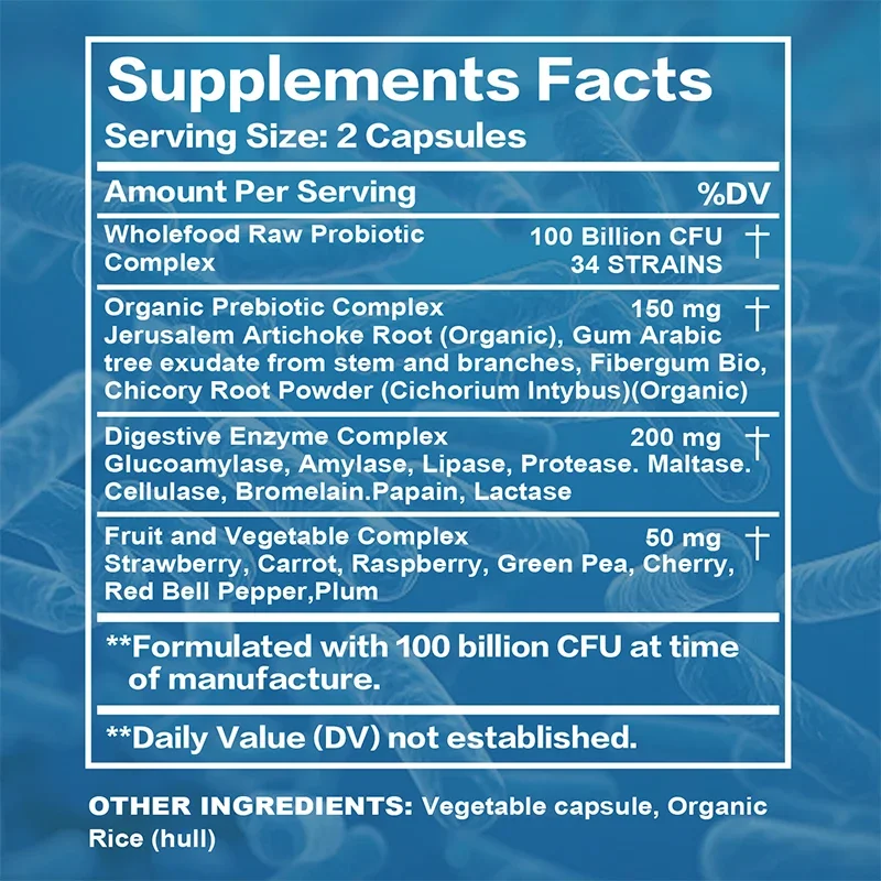 بروبيوتيك 100 مليار CFU - جيد  - مراجعة Probiotic 60 Billion وسعره
