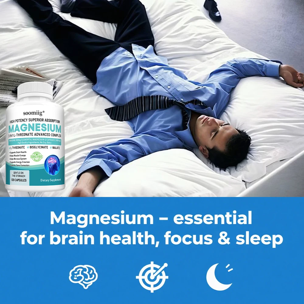 3 في 1 - ثريونات المغنيسيوم L، - مراجعة Magnesium Glycinate Capsule وسعره