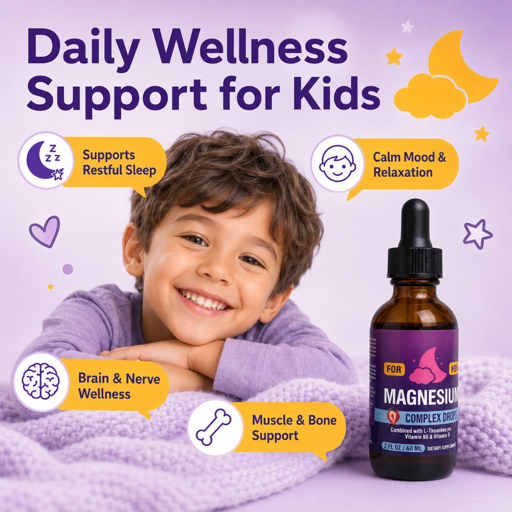قطرات مركب المغنيسيوم للأطفال  - مراجعة Magnesium Glycinate Capsule وسعره
