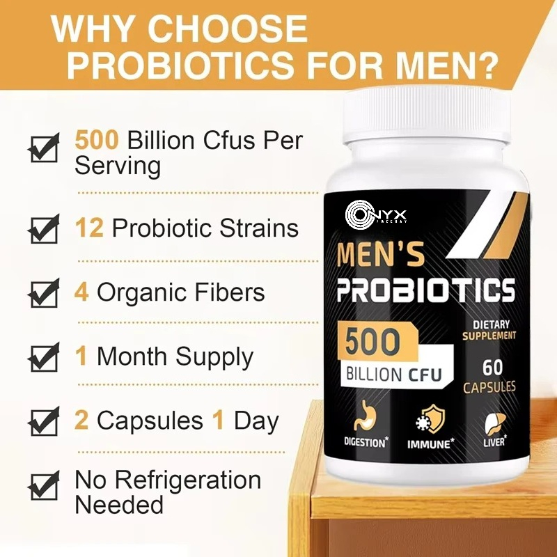 بروبيوتيك للرجال، 500 مليار CF - مراجعة Probiotic 60 Billion وسعره