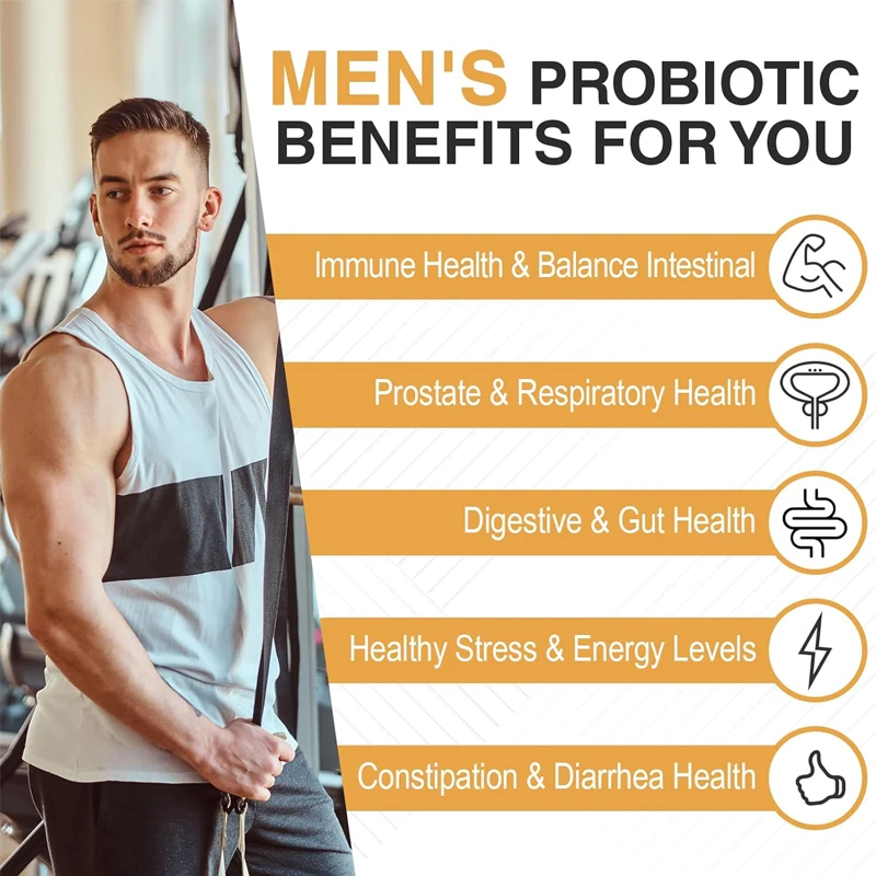 بروبيوتيك للرجال، 500 مليار CF - مراجعة Probiotic 60 Billion وسعره