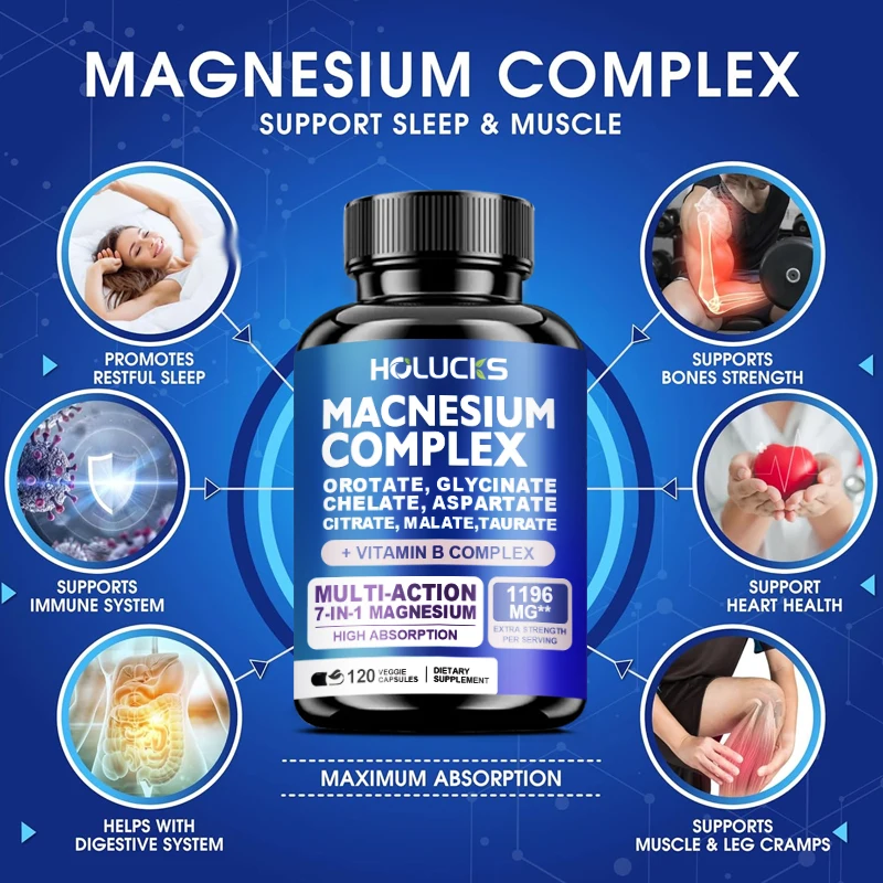 مكمل مغنيسيوم 1000 ملغ، مع فيت - مراجعة Magnesium Glycinate Capsule وسعره