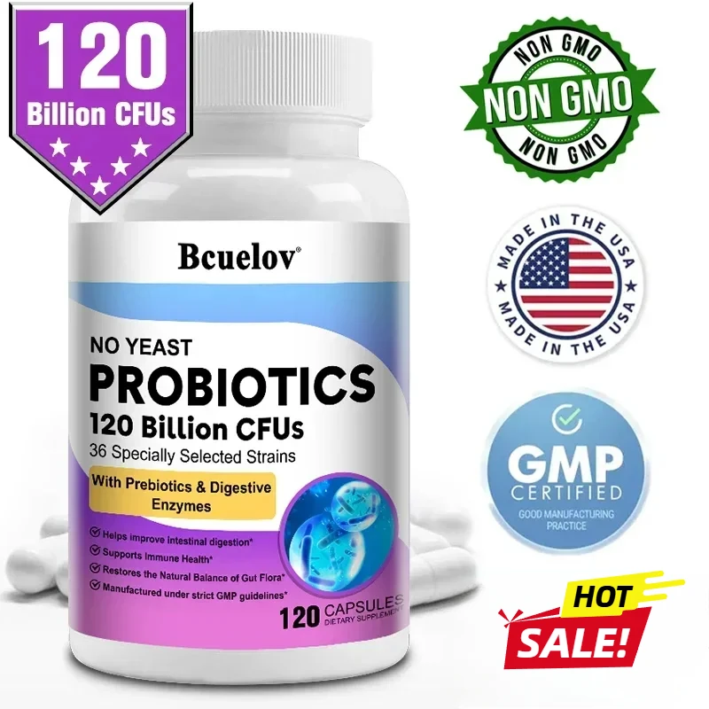 البروبيوتيك الصحي للهضمي 120 م - مراجعة Probiotic 60 Billion وسعره