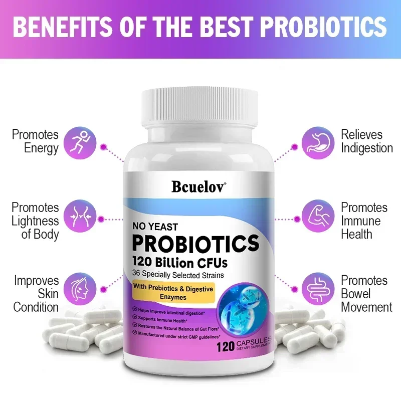 البروبيوتيك الصحي للهضمي 120 م - مراجعة Probiotic 60 Billion وسعره
