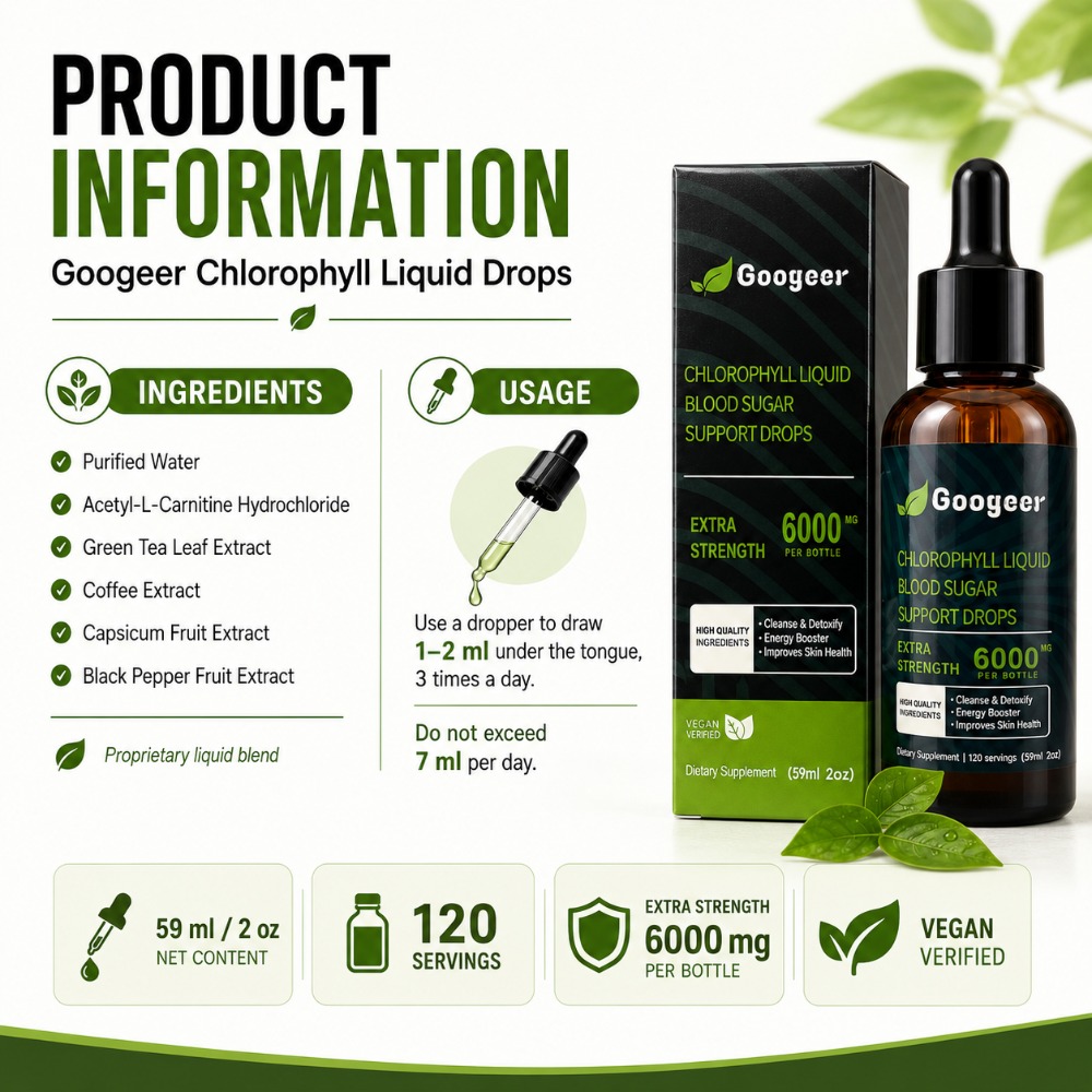 قطرات الكلوروفيل السائلة من جو - مراجعة L-Carnitine Liquid وسعره