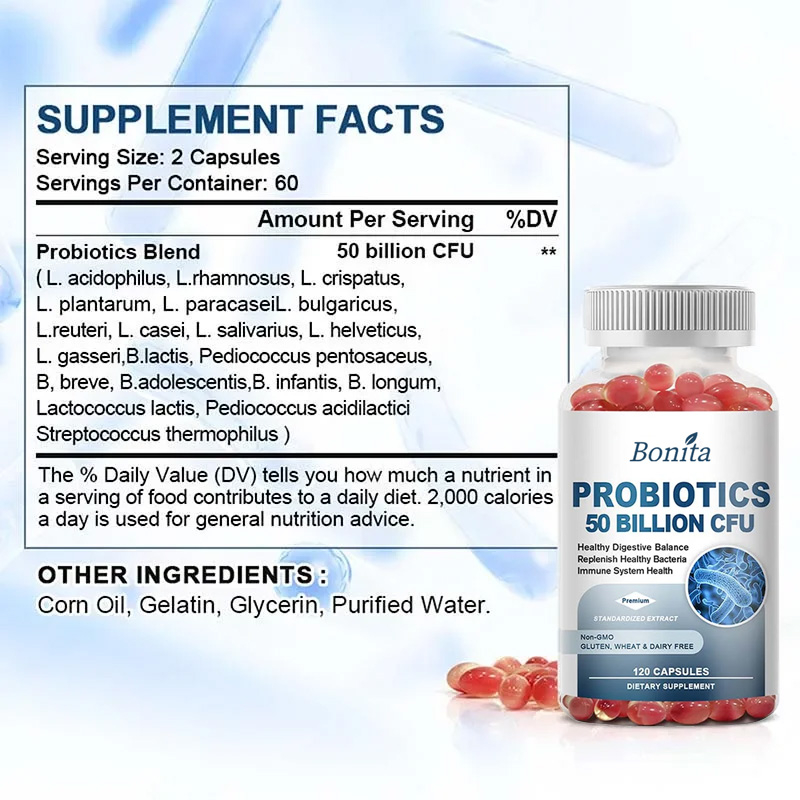 50 مليار كبسولة بروبيوتيك - تح - مراجعة Probiotic 60 Billion وسعره